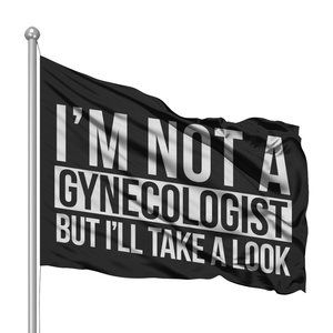 Funny Wall Flag banner decor 3x5 large man cave office garage gag gift novelty